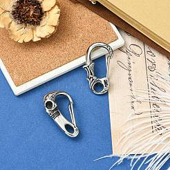 2 шт. 2-х видов фурнитуры из хирургической нержавеющей стали 316 с кольцом для ключей из нержавеющей стали 304&nbsp;FIND-CJ0005-41