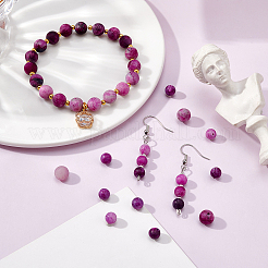 2 нитка 2 нитки круглых бусин из натуральных драгоценных камней G-NB0003-12