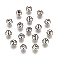 Бусины из нержавеющей стали&nbsp;X-STAS-R033-6mm