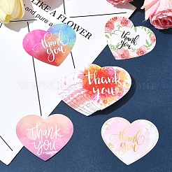 Мелованная бумага поздравительная открытка с благодарностью DIY-FS0007-76E