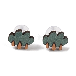 Комплект сережек-гвоздиков на День благодарения EJEW-U016-01P-03