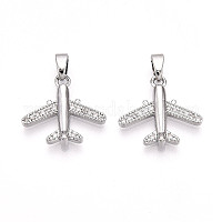 Латунные микро проложить кубического циркония подвески&nbsp;KK-T070-82P