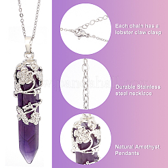 Набор для изготовления ожерелья из драгоценных камней своими руками&nbsp;DIY-SC0019-15