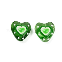 Бусы лэмпворк ручной работы&nbsp;LAMP-R004-06A-07