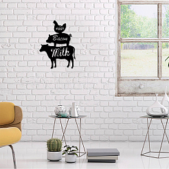 Железные подвесные украшения&nbsp;HJEW-WH0013-022