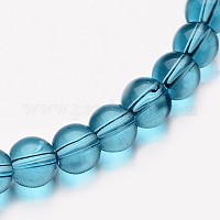 Стеклянные круглые пряди из бисера&nbsp;X-GLAA-I028-8mm-08