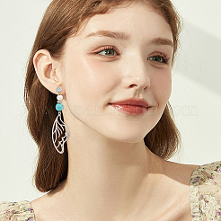 Фурнитура для сережек-гвоздиков из нержавеющей стали 304 EJEW-BBC0001-65B