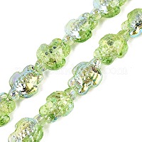 Гальванизируйте прозрачное стекло бисер нитей&nbsp;EGLA-N055-04A-09