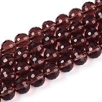 Прозрачные стеклянные бусины&nbsp;GLAA-R095-8mm-36