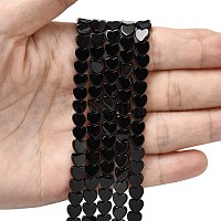 Природные обсидиана бисер нитей&nbsp;G-A272-A01-33B