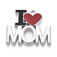 Подвески из эмали и сплава&nbsp;ENAM-N067-04P