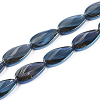 Гальванизируйте прозрачное стекло бисер нитей&nbsp;EGLA-N055-02G