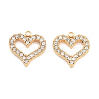 Подвески из нержавеющей стали 304 со стразами&nbsp;STAS-S131-03G