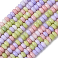 Нити из окрашенных стеклянных бусин с эффектом омбре&nbsp;GLAA-C043-01D