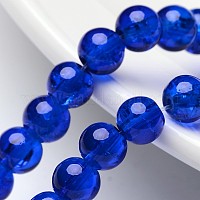 Стеклянные бусины кракле&nbsp;X-CCG-Q001-6mm-14