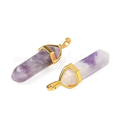 Подвески из натурального чароита&nbsp;G-G902-A03