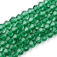 Прозрачные стеклянные бусины&nbsp;GLAA-F029-2mm-30