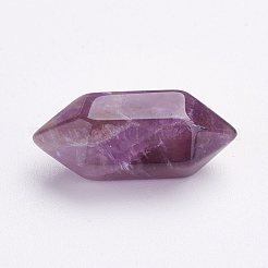 Натуральный аметист с двойными концами X-G-P287-A05