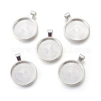 Металлические сеттиги для кулона(кабошона)&nbsp;X-PALLOY-A15654-S