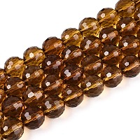 Прозрачные стеклянные бусины&nbsp;GLAA-R095-8mm-32