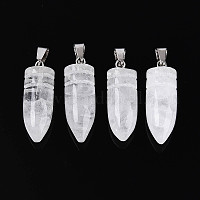 Природного кварца хрустальных подвесок&nbsp;G-N349-16P-09