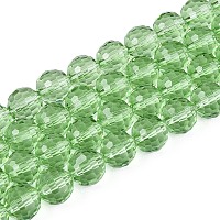 Прозрачные стеклянные бусины&nbsp;GLAA-R095-8mm-28