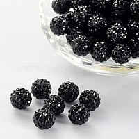 Pave disco бусины&nbsp;RB-H258-10MM-280