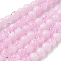 Стеклянные бусины кракле&nbsp;GLAA-U001-6mm-03