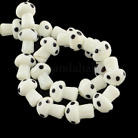 Гриб ручной Lampwork бисер пряди&nbsp;LAMP-R116-18