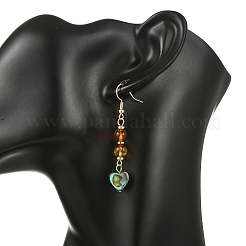 Серьги-подвески из нержавеющей стали 304&nbsp;EJEW-JE07098