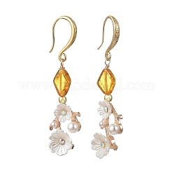 Серьги-подвески из сплава&nbsp;EJEW-JE07366
