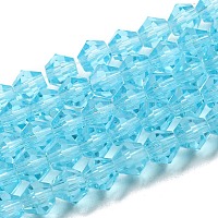 Прозрачные стеклянные бусины&nbsp;GLAA-F029-3mm-20