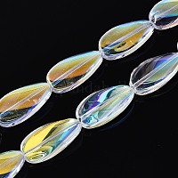 Гальванизируйте прозрачное стекло бисер нитей&nbsp;EGLA-N055-02B