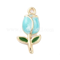 Золотили эмали сплава подвески&nbsp;ENAM-L047-01G-04