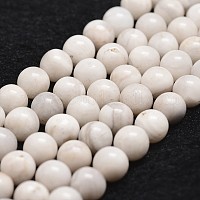 Натуральные белые сумасшедшие кружевные агатовые бусины&nbsp;G-D840-55-8mm