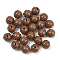 Непрозрачные акриловые бусины&nbsp;X-MACR-S370-C16mm-A17