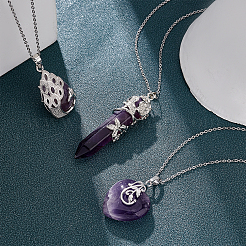 Набор для изготовления ожерелья из драгоценных камней своими руками&nbsp;DIY-SC0019-15