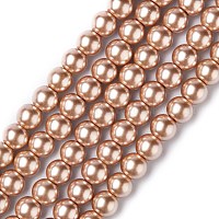 Экологичные стеклянные жемчужные бусины&nbsp;HY-J002-6mm-HX017