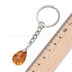 Брелоки из натурального янтаря&nbsp;KEYC-JKC01475-02