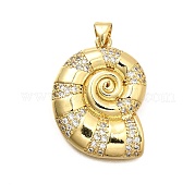 Латунные микро проложить кубического циркония подвески KK-C087-13G