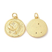 Латунные микро проложить кубического циркония подвески KK-M246-28G