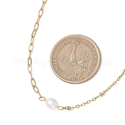 Colliers pour femmes en perles naturelles&nbsp;NJEW-JN05822-02