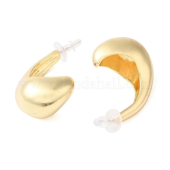 Alliage avec clous d'oreilles en émail&nbsp;EJEW-U002-08G