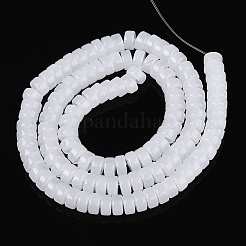 Nachahmung Jade Glasperlen &nbsp;GLAA-N027-3x6mm-01