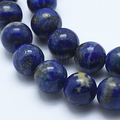 Natürlicher Lapislazuli Perlenstränge&nbsp;G-E483-17-8mm
