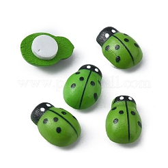 Cabochons en bois peint par pulvérisation&nbsp;WOOD-WH0024-119E