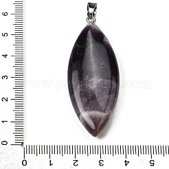 Natürlichen Amethyst große Anhänger&nbsp;G-F820-06G