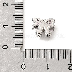 Bowknot Messing Micro Pave Zirkonia-Perlen&nbsp;KK-Z156-20P-03