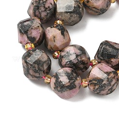 Natur Rhodonit Perlen Stränge&nbsp;G-U023-A03-01