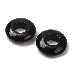 Europäische Perlen aus natürlichem Obsidian&nbsp;G-C134-01J